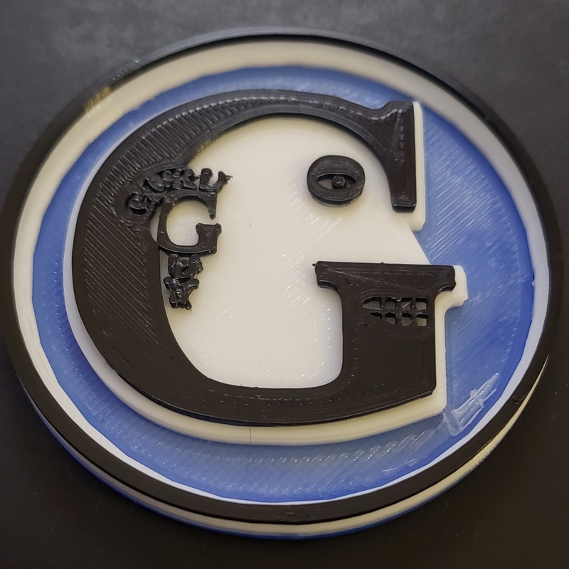 Guru Guy 3D Patch Logo